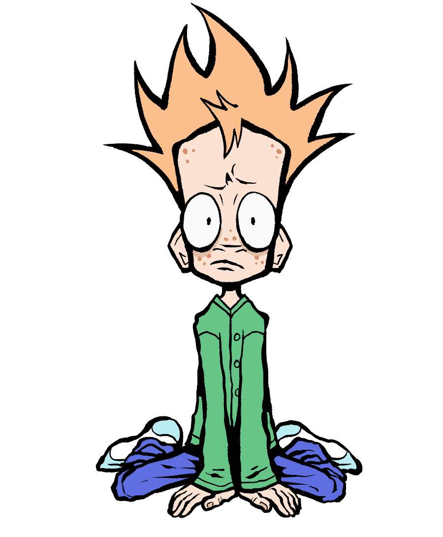 Suzu in his pajamas