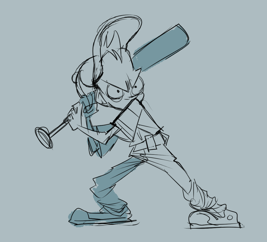 Baseball Suzu sketch