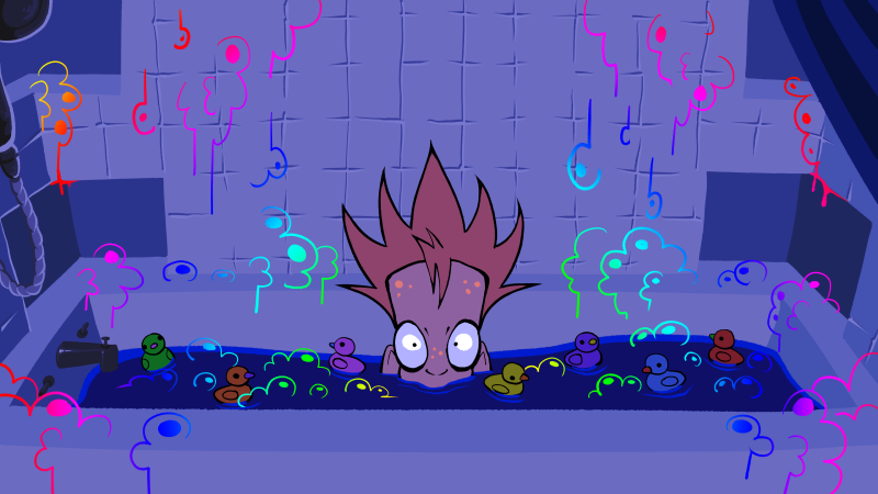 Suzu Bath Time